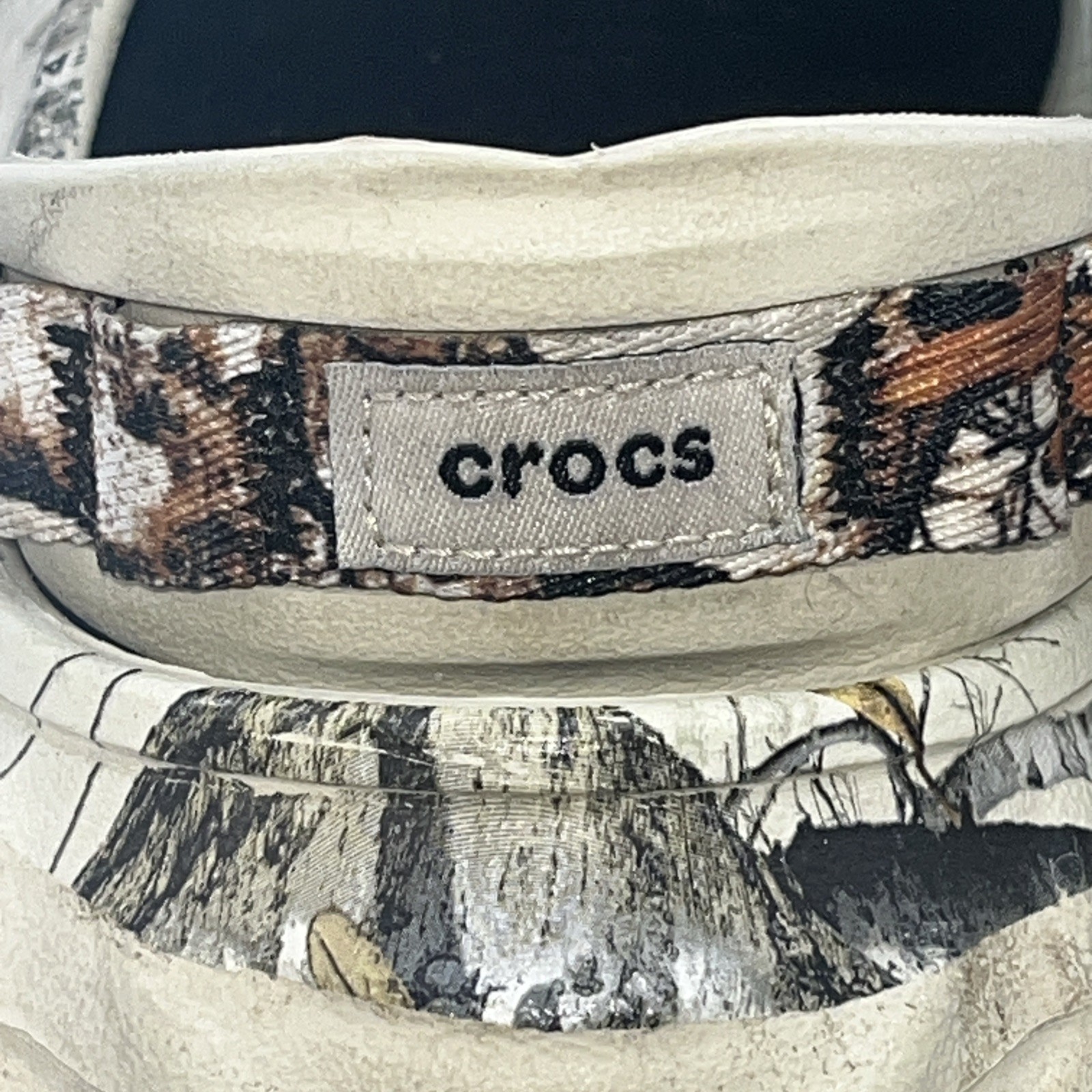 Crocs Echo Clog Realtree Edge Camo Bone (size 10 men’s / 12 women’s) image 8