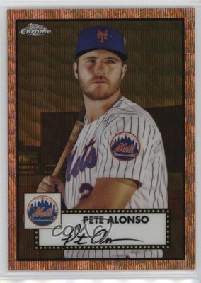 2021 Topps Chrome Platinum Anniversary 49/50 Pete Alonso #143 0ir7