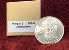 1883-O  Morgan SILVER Dollar ~  My #399