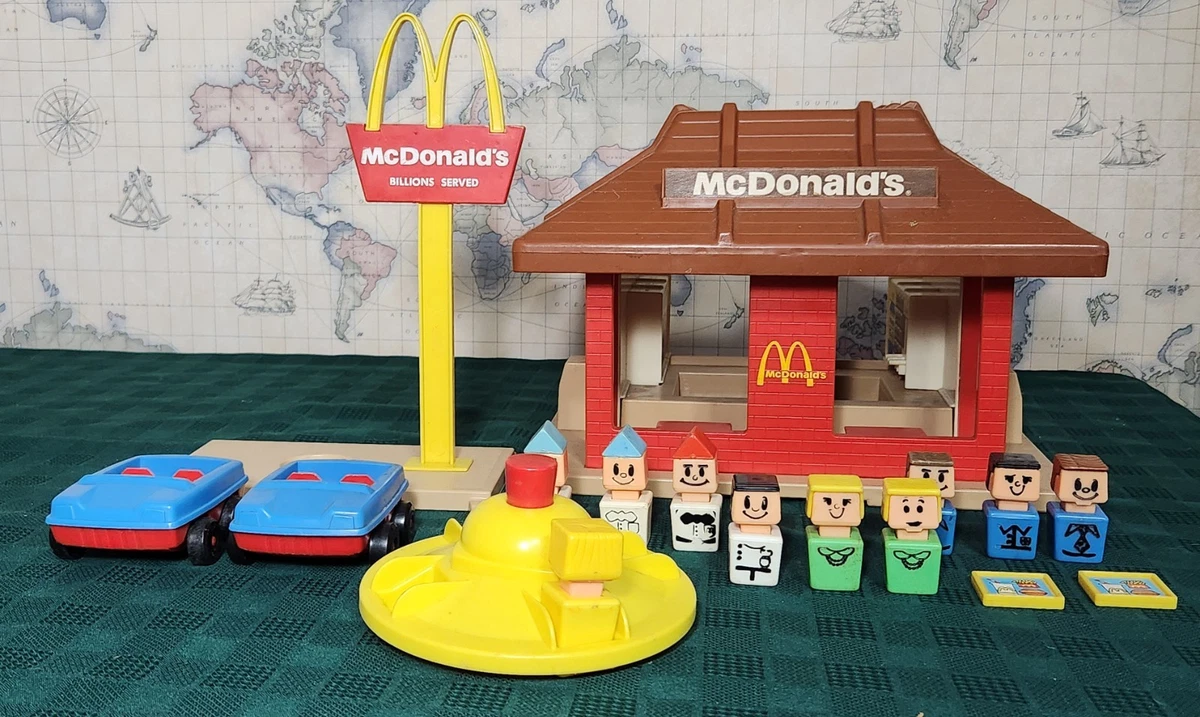 マクドナルド　ビンテージ　フィッシャープライス　ごっこ遊び　チャンキーピープル fisher price little people mcdonalds products for sale | eBay
