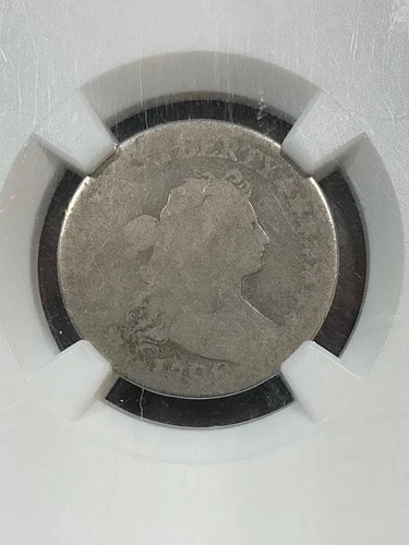 NGC FAIR-2 1796 DRAPED BUST DIME FIRST YEAR TYPE COIN VERY SCARCE DATE