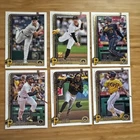 Pittsburgh Pirates 2025 Topps Series 1 (6) Card Lot inc Paul Skenes