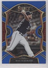 2021 Panini Select Concourse Blue Prizm 134/149 Max Scherzer #65 6o3