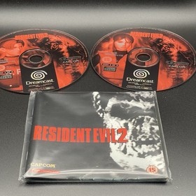 Resident Evil 2 & 3 Bundle Sega Dreamcast UK PAL Versionen sehr guter Zustand getestet & funktionsf&auml;hig