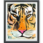 Wild Tiger Eyes Art Print 8x10 Signed Giclee Tiger Wall Art Wildlife Decor Gift — photo 4