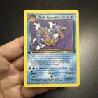 Dark Gyarados (25) #25/82 (1st Edition) (NM) Team Rocket TR Pokemon
