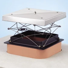 Lock-Top Energy-Saving Top Mount Damper 13" x 13"