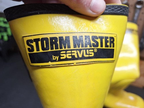 Botas Storm Master Servus de Honeywell de goma amarillas para hombre 9 ENVÍOS A TODO EL MUNDO - Imagen 4 de 5