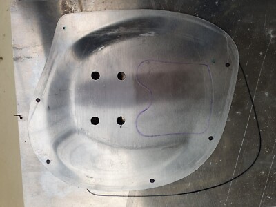 1 pair carrier plates for wheelpants/wheel covers for CESSNA 120 / 140 / 170
