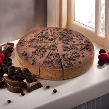 Andy Anand Sugar Free Dark Chocolate Chip Cheesecake 9" 2.8 lbs, Shipped 2nd Day