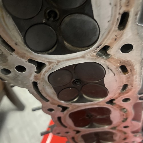 2007-2012 08 09 10 11 HONDA CBR600RR OEM ENGINE TOP END CYLINDER HEAD DAMAGED - Bild 17 von 24