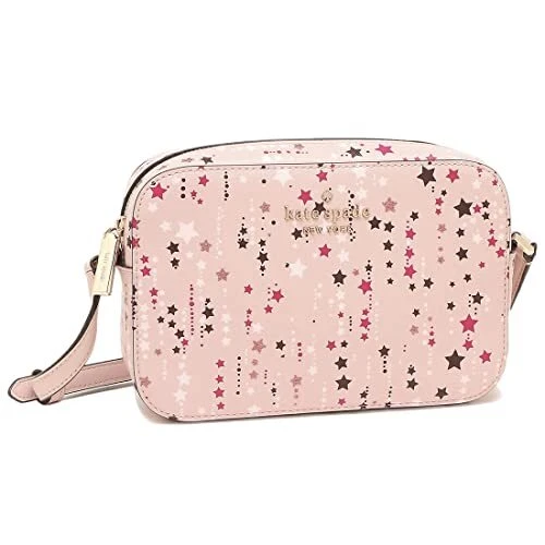 Kate Spade] Outlet K4729 650 TWINKLE PRINTED MINI CAMERA BAG ROSE