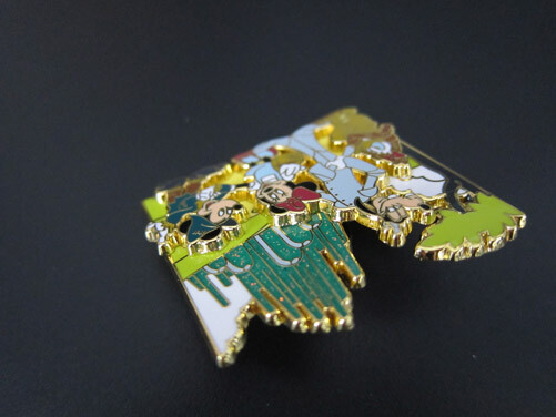 Disney Pin Wizard of Oz Mickey Mouse Minnie Goofy Donald Great Movie Ride Moment