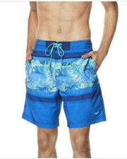 NWT Men's Large Speedo Orbital Horizon Bondi Board Shorts Swim Trunks 56