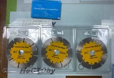 Lot of (3) 4-1/2" DIAMOND ULTRA THIN BLADE WET/DRY