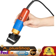 Sheep Goat Shears Hand Clippers Electric Animal Shave Grooming Tool For Farm USA