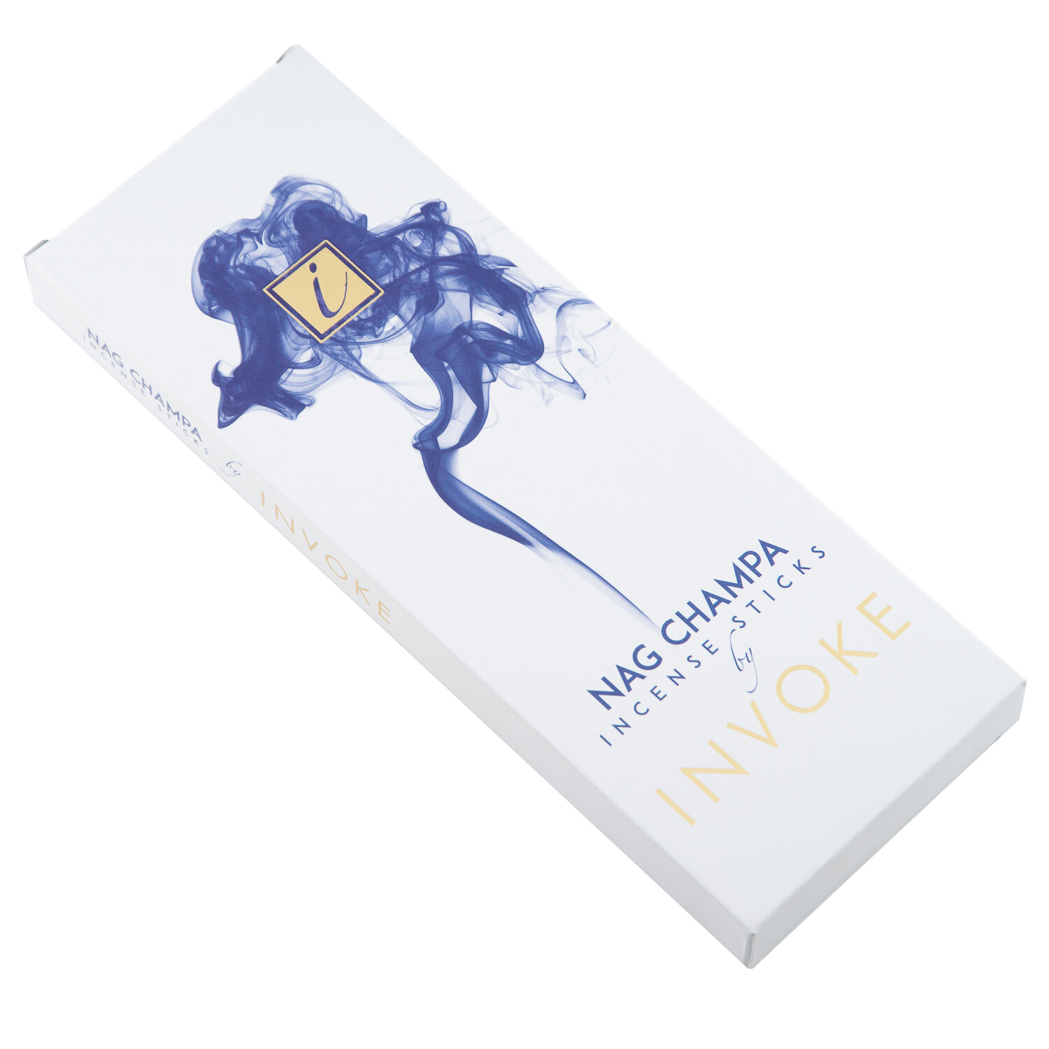 Invoke Nag Champa Incense Sticks 100 gram box - Masala Traditionally Hand Rolled