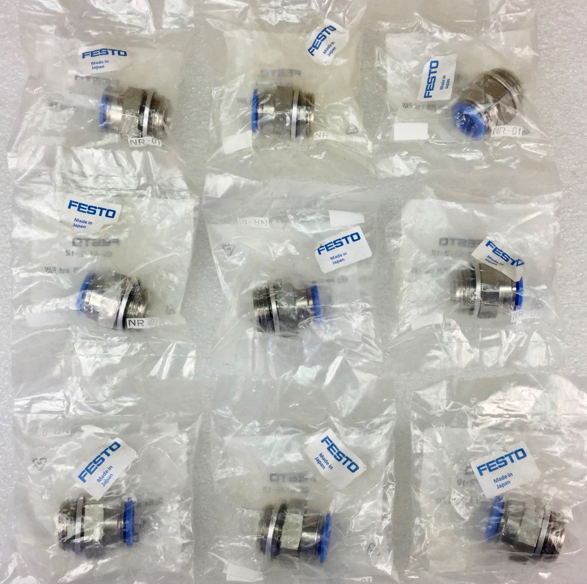 専用です☆ FESTO 186104 QS-G1/2-12 PUSH-IN FITTING [SET OF 9] NEW IN PKG | eBay