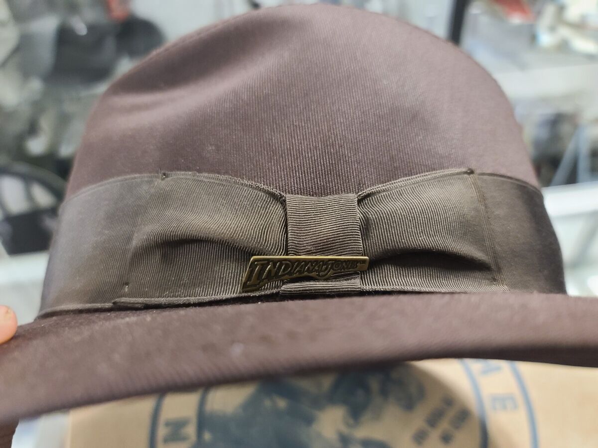 Vintage Indiana Jones Last Crusade HAT FEDORA PROMOTIONAL Vintage Indiana Jones Last Crusade HAT FEDORA PROMOTIONAL