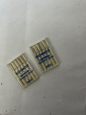 Schmetz sewing machine needles reg household style 130/705H ball point 15x1 2 pk