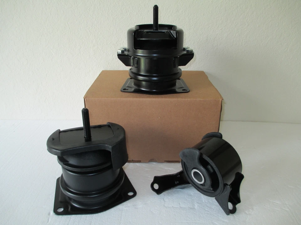 CONJUNTO DE 3 MONTAGENS DE MOTOR -- SERVE: 2001-2003 ACURA CL (3.2L, V6, 3210cc). - Imagem 4 de 4