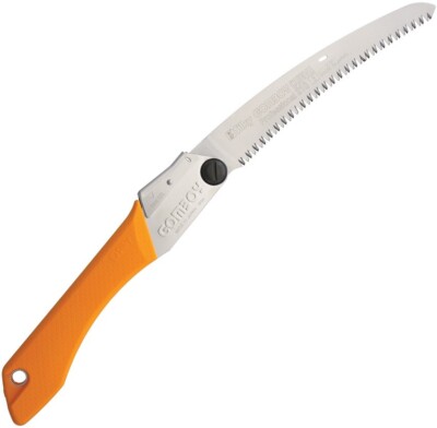 Silky GomBoy Curve Folding Saw 210mm 8.3'' SK4 High Carbon Orange Rubber 71721