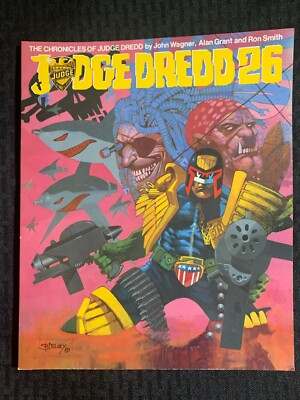 1989 JUDGE DREDD #26 SC FVF 7.0 1st Titan Books / John Wagner & Alan Grant