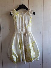 SALE Jottum white/yellow dress/robe/jurk/Kleid SOEN 116 / 5-6 yrs AGAN