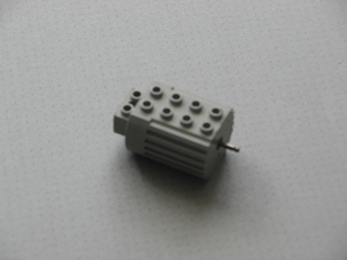 Lego Electric - 4.5v Technic Motor - Grey - 3 Prong - NO Axle