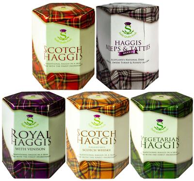 Scottish Haggis in a Tin Pack of 5 Flavours Traditional Food from ...