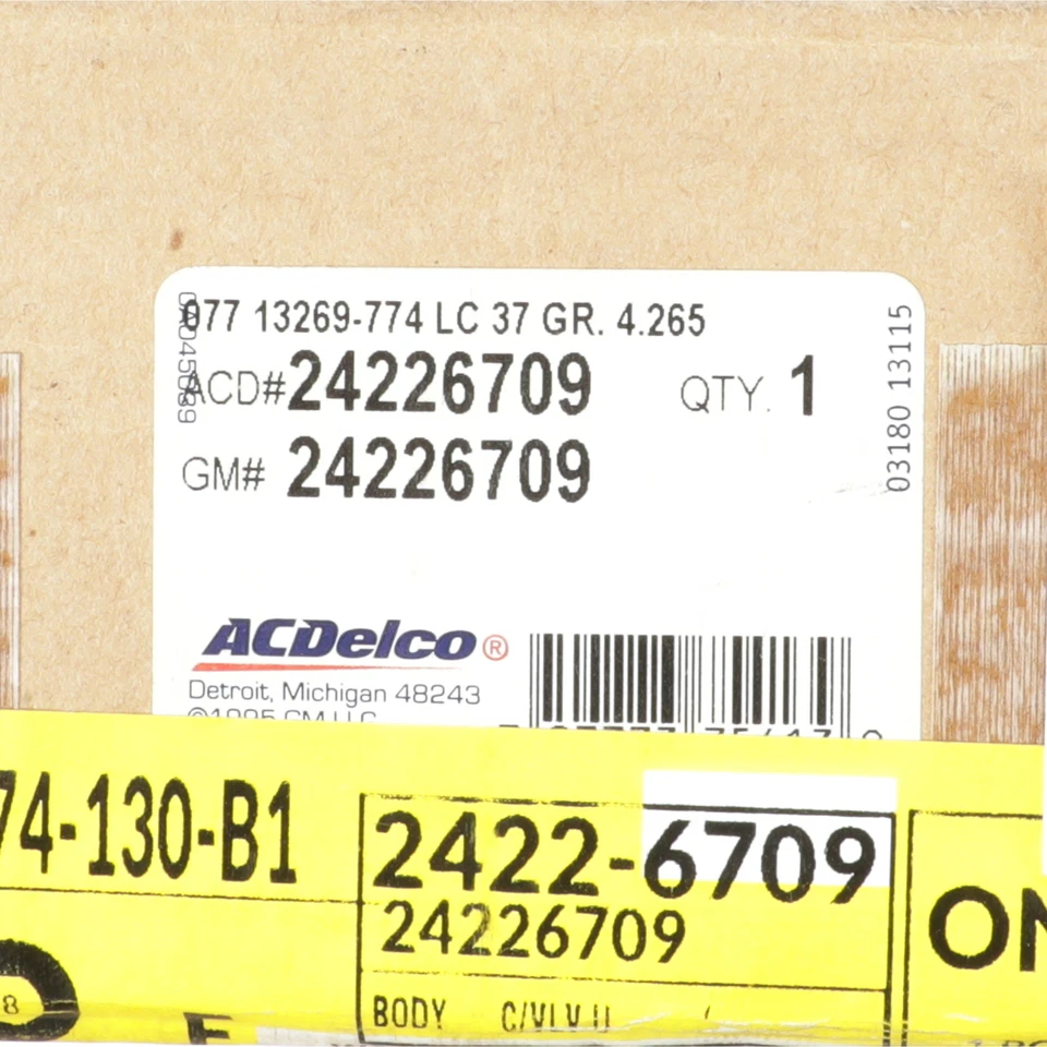 OEM NUEVO 07-09 GM Chevrolet GMC Sierra 2500 HD carrocería válvula de control superior 24226709 Foto 3 de 3