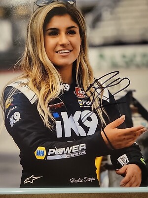 Hailie Deegan Signed 8x10 Photo NASCAR Autographed Hot | eBay