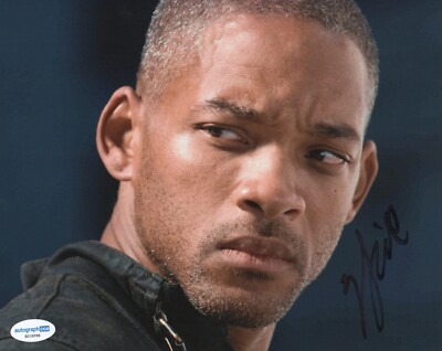 WILL SMITH SIGNIERTES FOTO ICH BIN LEGENDE (1) AUCH ACOA ZERTIFIZIERT