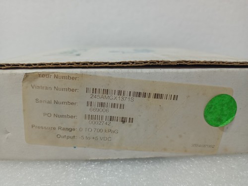 Viatran ATW Model 245 high range 245AMGX1317S Pressure Transmitter 0-700kpag NEW - Picture 6 of 17