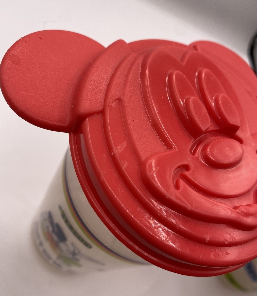 Tupperware Mickey & Minnie Mouse School Day Cup Set with Mickey