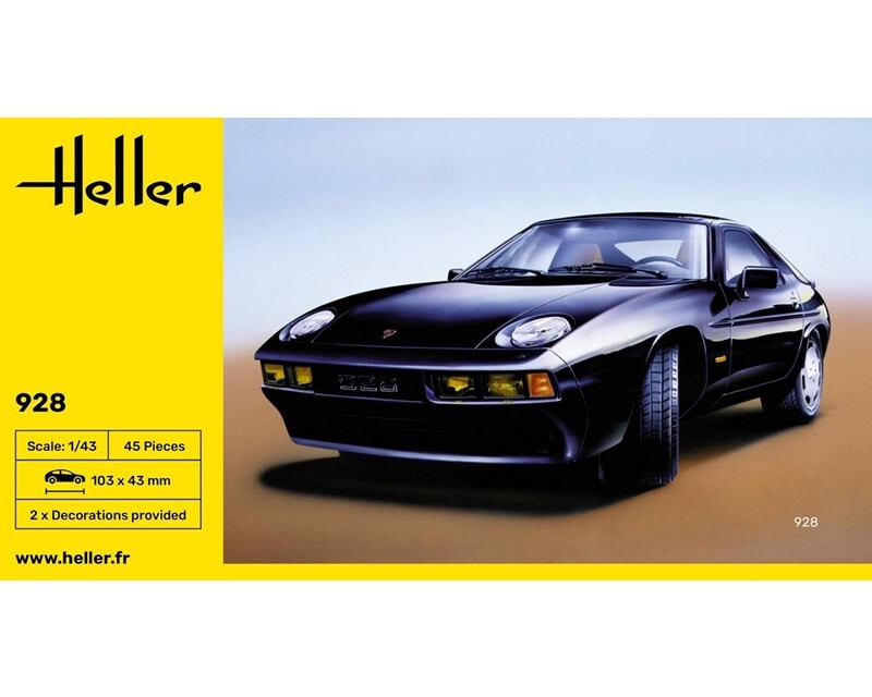 Heller Porsche 928 1:43 80149 modellismo