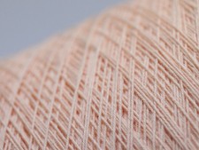P44 (36€/kg) 1450g SOFT EFFEKT BAUMWOLLE LACHS-ROSA (8) Zwirn Wolle Stretch Garn