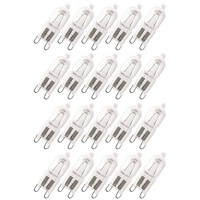 20 X Osram G9 Halogen Stiftsockellampe 40W Klar 230V Oven Backofen Warmweiß 300°