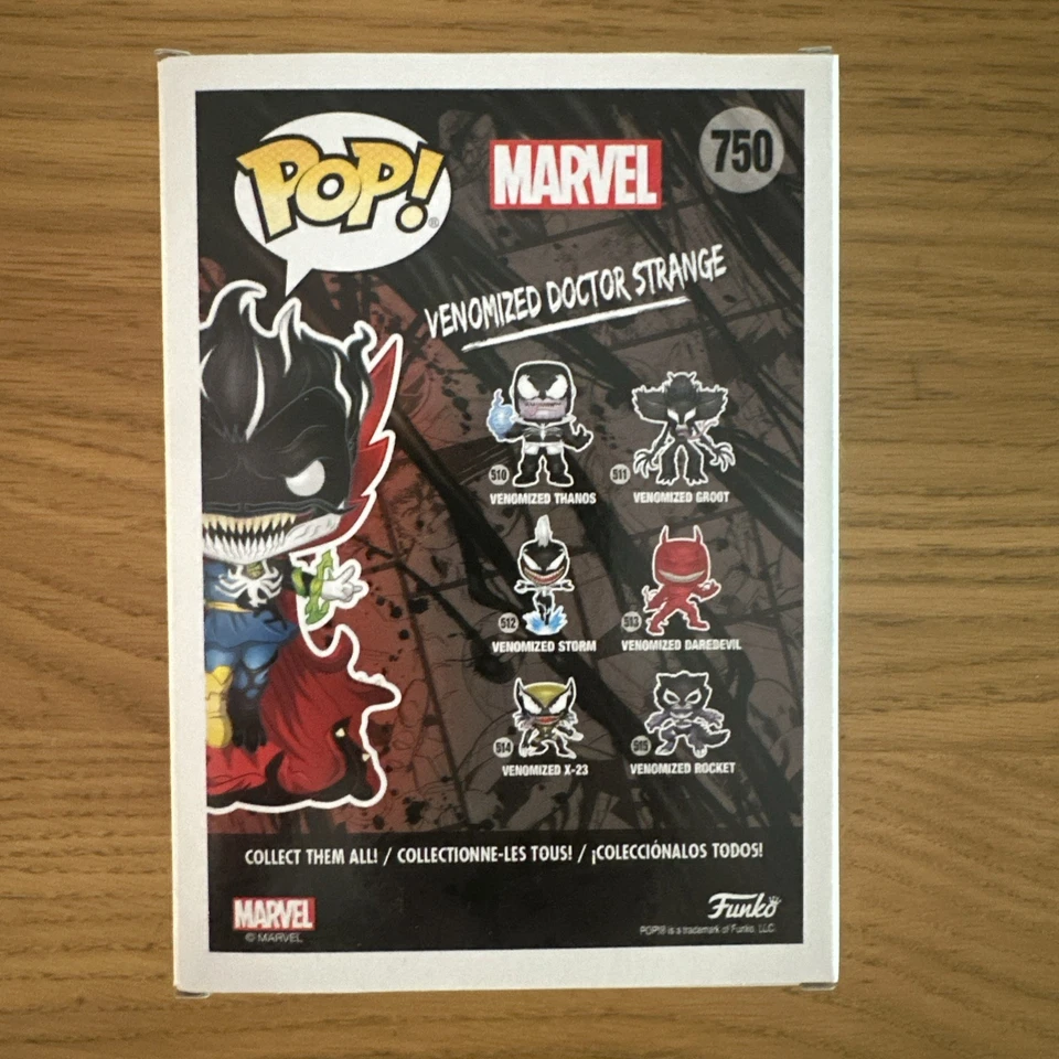 Funko Pop Venom Venomized Doctor Strange 750 Glow In The Dark Gitd - Photo 3/4