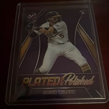 Topps Pristine Plated and Polished Jacob Wilson RC Insert #PP-25