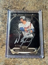 Nick Castellanos 2015 Topps Tier One SILVER INK On Card Auto Rare Autograph /10