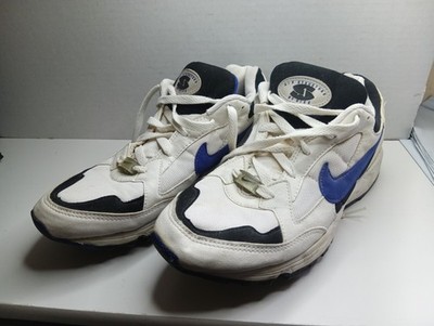 Nike Air Structure Triax 1995 OG 604033-142 Retro Runner White Blue Sz 10 Korea