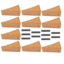 10* X156 X156S Dirt Teeth Bucket Teeth / Tooth with P156 Roll Pins Alloy Steel