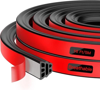 NEST TIMBER Truck Tonneau Cover Seal - Durable Rubber Tailgate Seal | Waterproof, Windproof