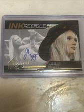 2025 JULIA HART UD AEW SP SIGNATURE EDITION INKredible INSERT AUTO /99
