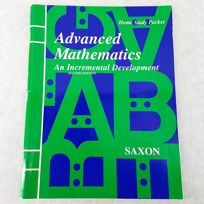 Saxon Advanced Mathematics (2nd ed.) Test Solutions & Problem Set Answers