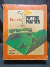 Vintage elektroniczna piłka golfowa Putting Partner zwrot Oscar JR-100 