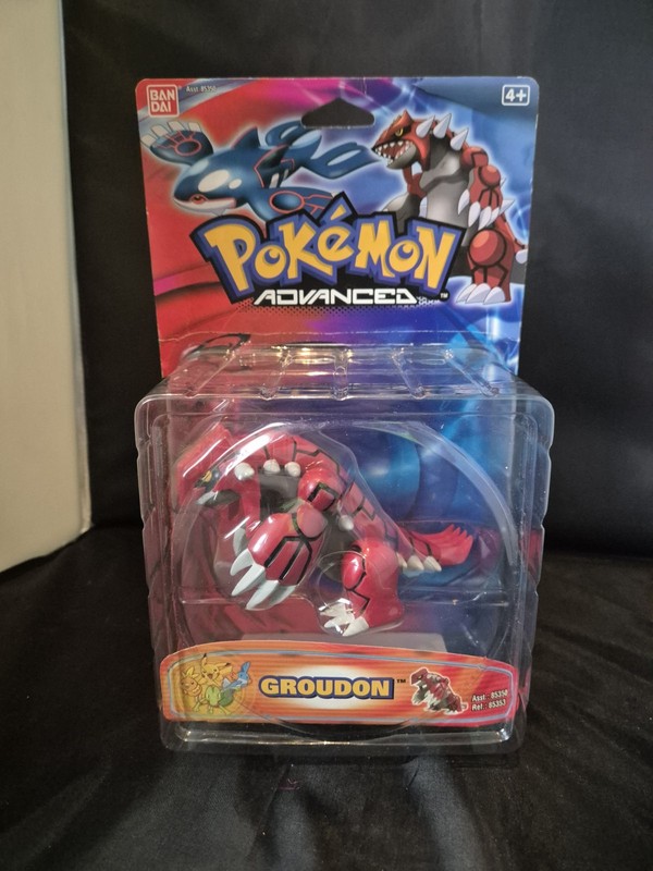 Pokemon Advanced Groudon Action Figure Sealed