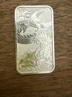 Australia 2023 Dragon Elizabeth II 1 oz 9999 Fine Silver Bullion $1 Bar