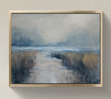 Original Impressionist Painting on 11 in x14 in Canvas - Signed by the Artist